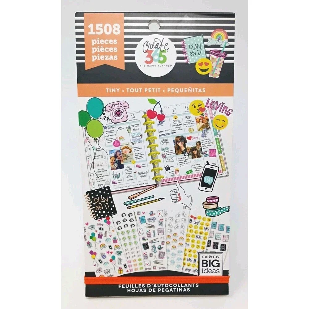 The Happy planner Sticker Book 1508 Pieces